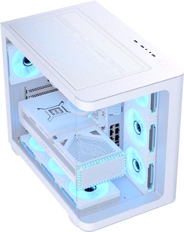 Produktbild AeroCool P500C-G-WT-v1 (mATX, Mini-ITX, ATX)