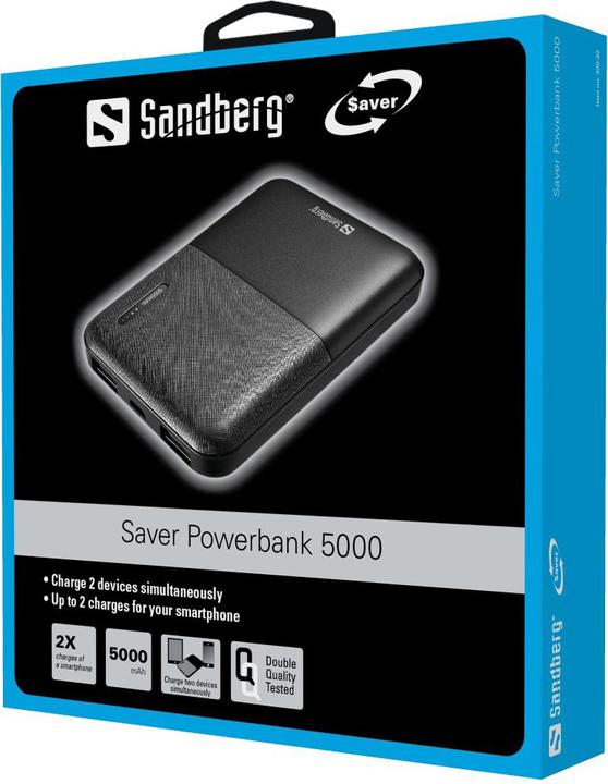 Produktbild Sandberg Saver (5000 mAh, 5 W, 18.50 Wh)