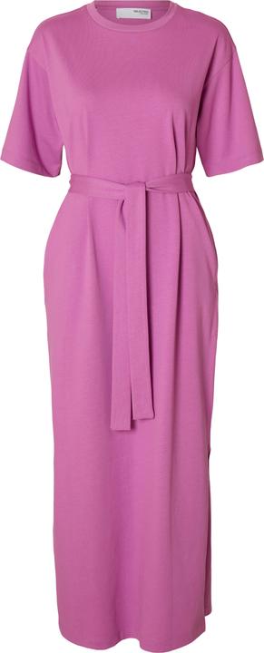 Selected Femme Maxi Kleid mit kurzen Ärmeln