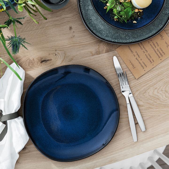 Actual product image Like. by Villeroy & Boch like Villeroy & Boch Lave bleu bowl flat 28 cm Set6 (1 x)