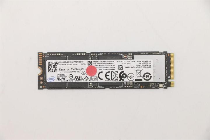 Productafbeelding Lenovo SSD 1TB M.2 2280 OPAL 2.0 (1000 GB, M.2 2280)