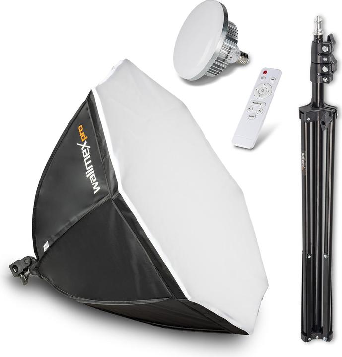 Produktbild Walimex pro LED 60W Octagon Ø65cm Bi Color Kit 1 (65 cm)