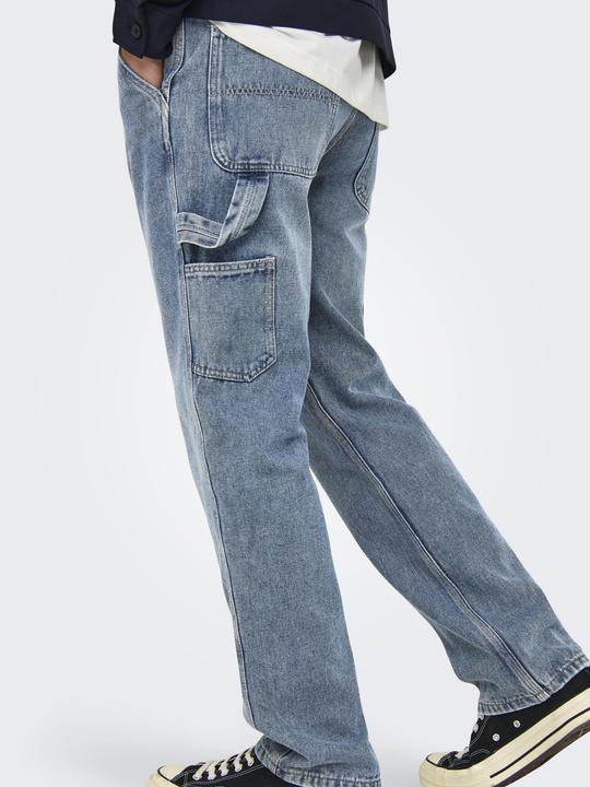 Produktbild Only & Sons ONSEDGE Mittlere Taille Gerade geschnitten Jeans Normal geschnitten jeans (W31/L30)