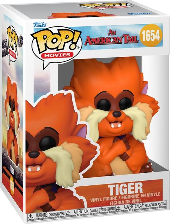 Actual product image Funko Feivel, the Mouse Walker POP! movies vinyl figure Tiger 9 cm