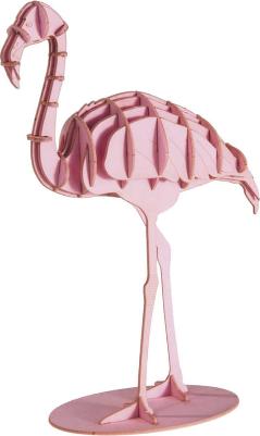 Actual product image Fridolin 3-D paper model "Flamingo"
