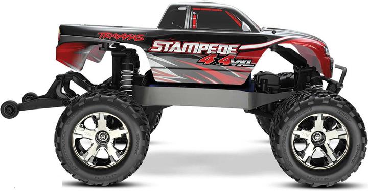 Immagine prodotto Traxxas stampede 4x4 vxl red rtr senza batteria/caricatore 1/10 4wd monster truck brushless (RTR pronto all'uso)