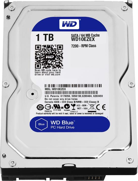 Image du produit WD Blue 7200rpm (1 To, 3.5", CMR)