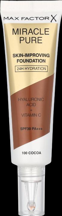 Actual product image Max Factor Miracle Pure Skin-Improving Foundation (100 Cocoa)