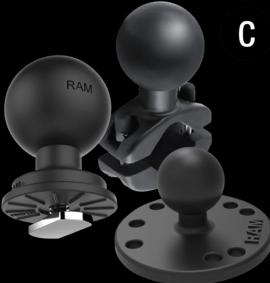 Immagine prodotto RAM Mounts UNPKD RAM DBL BALL W/ 2.5Inch