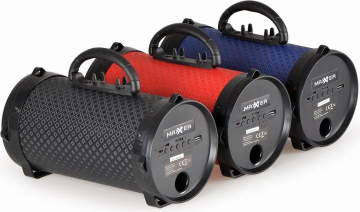 Produktbild Maxxter Bluetooth /'Boom/' -Lautsprecher mit Equalizer-Funktion (6 h, Batteriebetrieb)