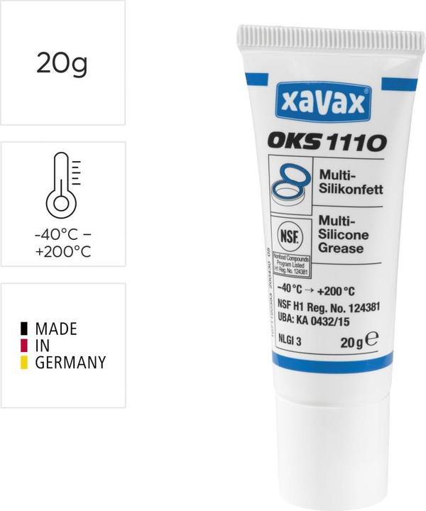 Actual product image Xavax OKS 1110 Multi-silicone grease