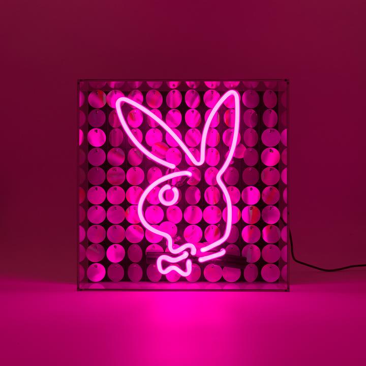 Immagine prodotto Locomocean Scatola acrilica neon - Playboy Disco Bunny rosa