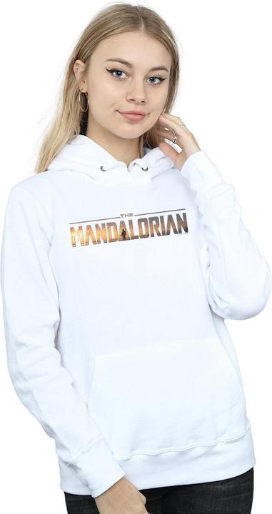 Produktbild Star Wars The Mandalorian Series Logo Kapuzenpullover (M)