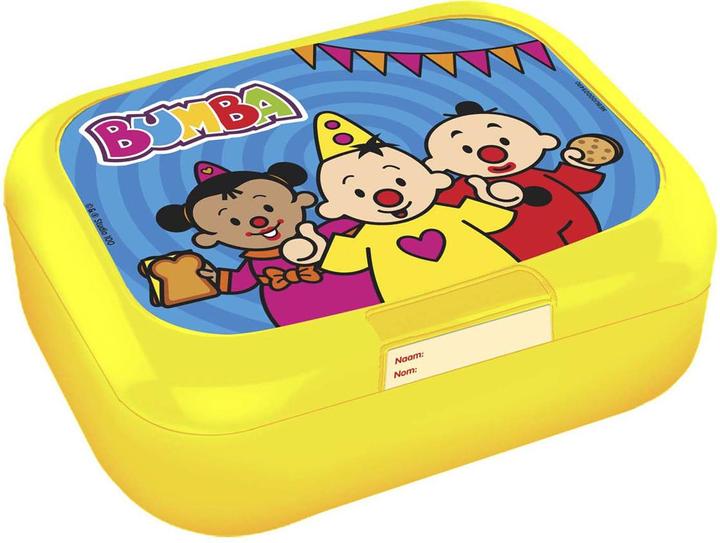 Bumba biscuit box with name tag - Friends