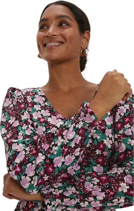 Produktbild Dorothy Perkins Floral VAusschnitt Langärmeliges Minikleid (42 D)