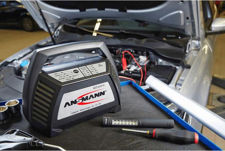 Actual product image Ansmann Automatic charger ALCT 624/10 (6V, 12V, 24V, 10 A)