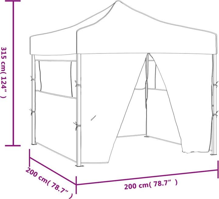 Image du produit VidaXL Niccolo (200 cm, 200 cm)
