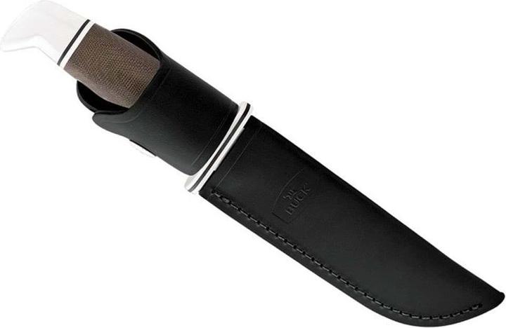 Immagine prodotto Buck SPECIAL PRO 119, acciaio S35VN, inossidabile, micarta di lino, fodero in pelle (15.20 cm)
