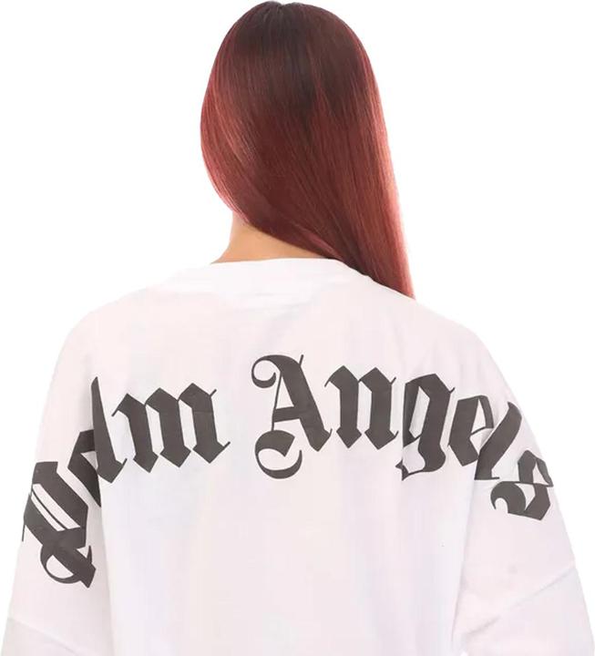 Immagine prodotto Palm Angels Maglietta Oversize Logo Classico Manica Lunga Donna (30)
