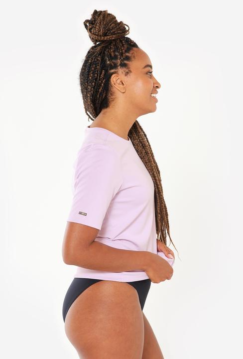 Image du produit Olaian Tee shirt anti uv surf manches courtes surf Femme - Malou mauve (XS)