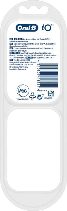 Actual product image Oral-B iO Sanfte Reinigung (6 x)