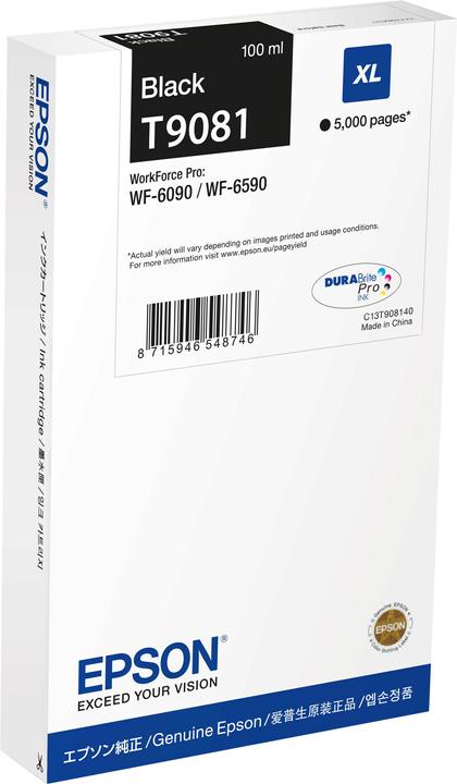 Epson WF-6xxx Cartouche d'encre BK XL (CF)