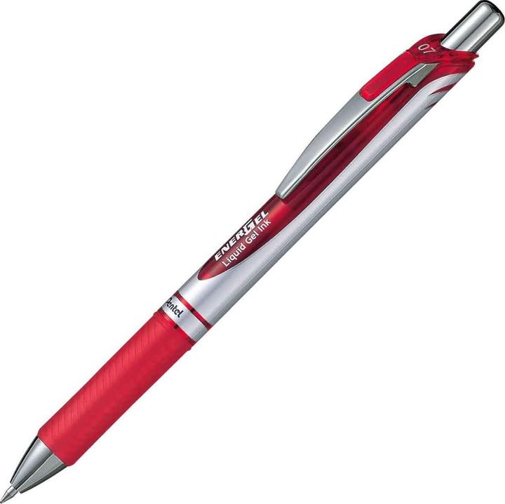 Image du produit Pentel EnerGel Xm (Rouge, Argent, 1 x)