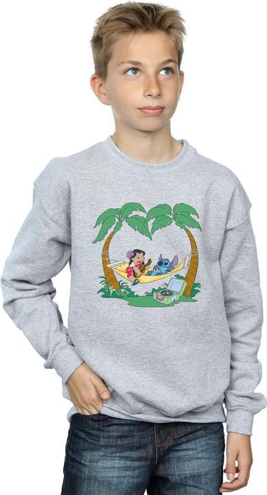 Actual product image Disney Boys Lilo And Stitch Play Some Music Sweatshirt (128)