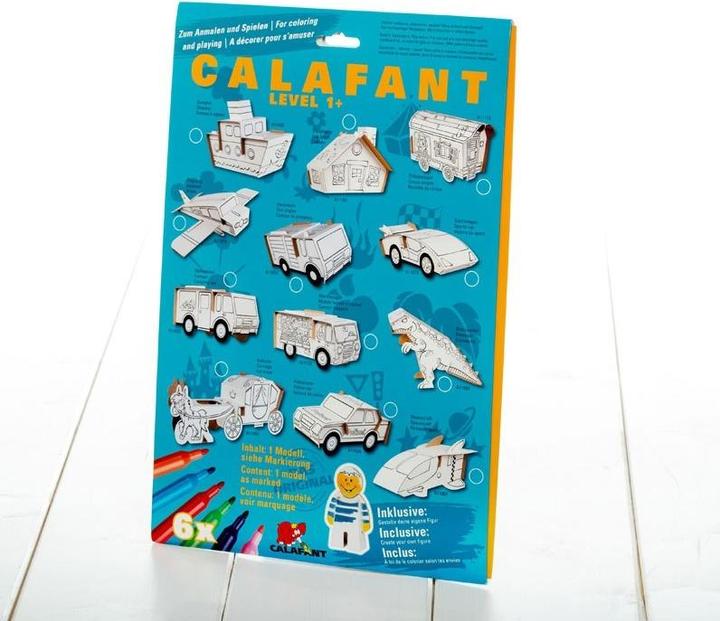 Produktbild Calafant Zirkuswagen mit 6 Filzstiften