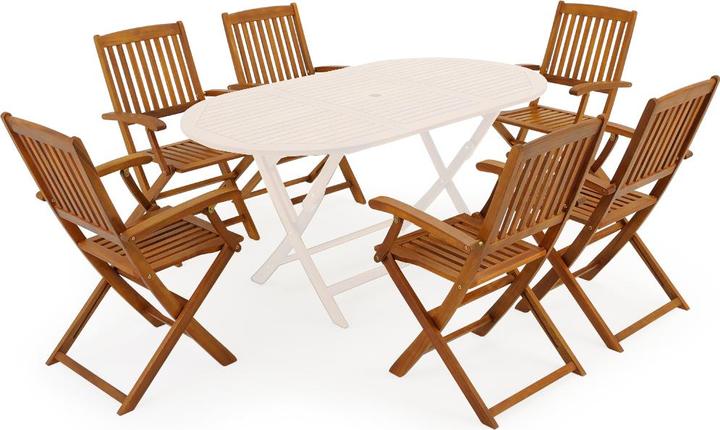 Actual product image Casaria Boston Garden Chair