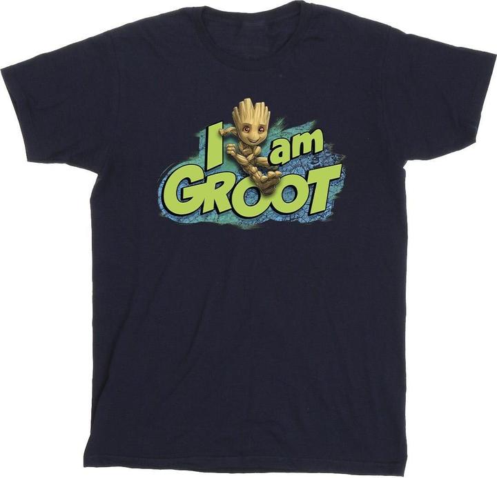 Immagine prodotto Guardians Of The Galaxy I Am Groot Jumping Maglietta Ragazzi (104)