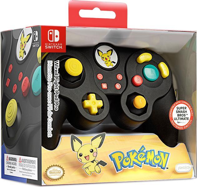 Productafbeelding PDP Pad Fight Pad Pro Super Smash Bros Pichu (500-100-EU-D11) (Switch)