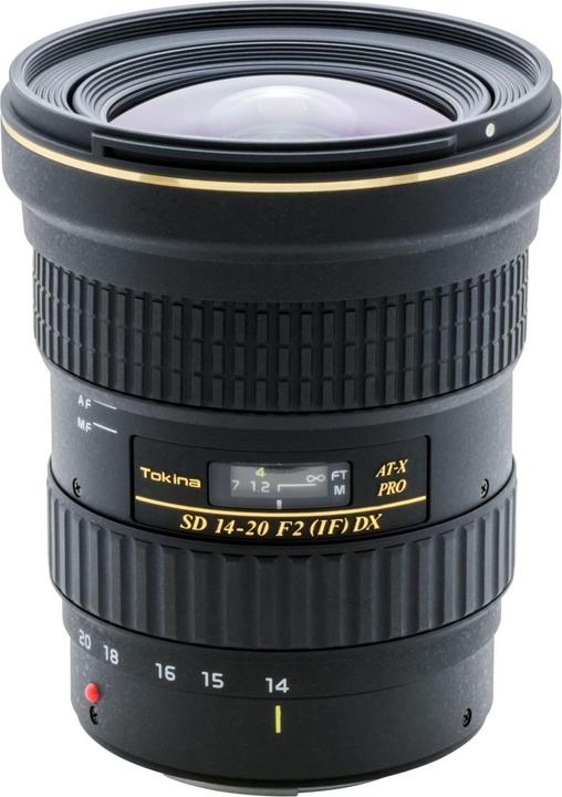Immagine prodotto Tokina AT-X 14-20 F2 PRO DX - Canon (Canon EF, APS-C / DX)