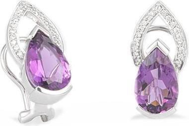 Produktbild Breuning OHRSCHMUCK - E.AMETHYST/Brill. 0,209 Ct. H/si (585, - Gold)