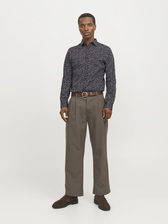 Produktbild Jack & Jones Jprblablackpool Print L/S Shirt Sn (XS)