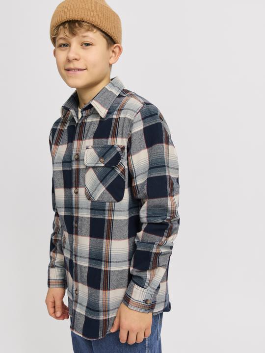 Image du produit Jack & Jones Jjdarren Flannel Check Overshirt Ls Jnr (140)