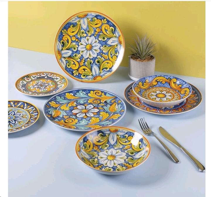 Actual product image Villa D'Este Home Tivoli La Tradizione Tafelservice aus Porzellan, 18tg (6 Piece)