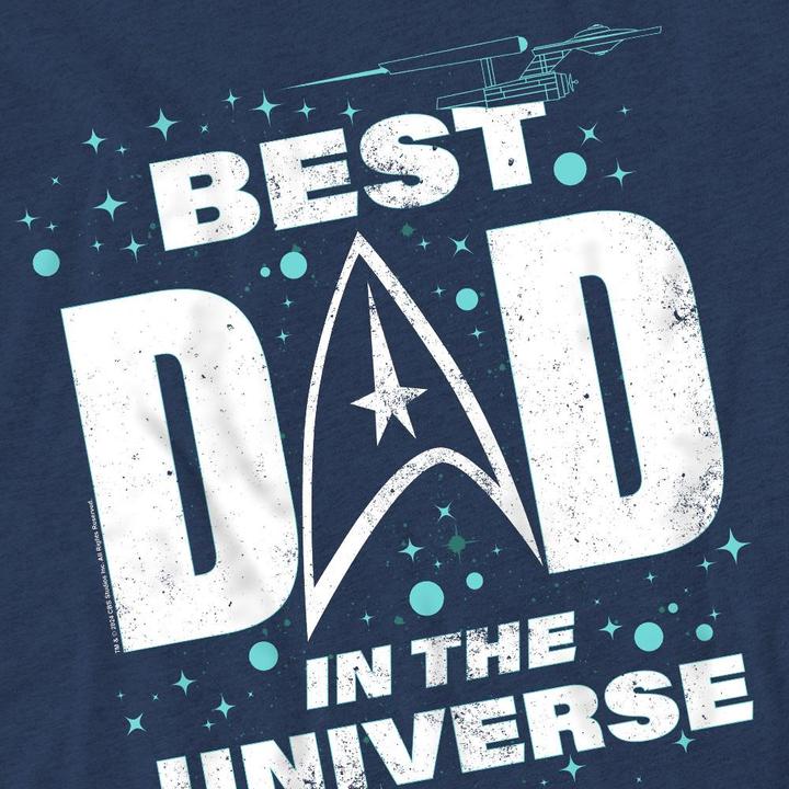 Immagine prodotto Best Dad in the Universe Maglietta Festa del Papà Adulto Unisex (S)