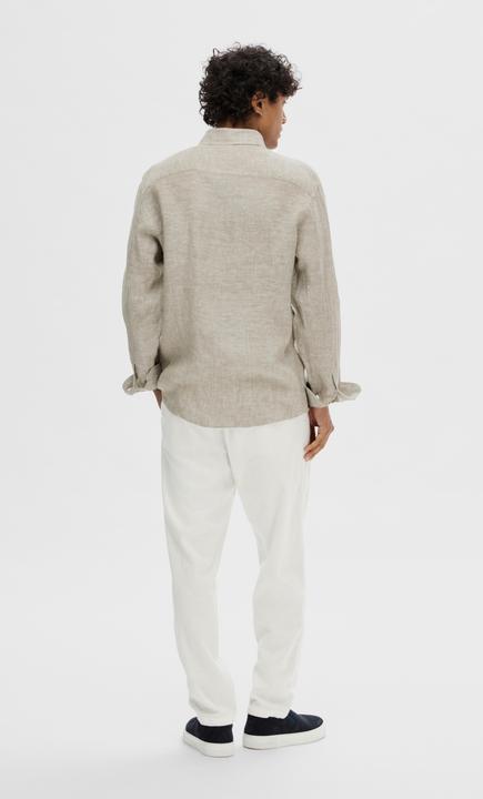 Image du produit Slhregkylian-Linen Shirt Ls Classic Noos (XL)