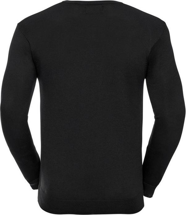 Actual product image Russell Mens Cotton Acrylic V Neck Sweatshirt (3XL)