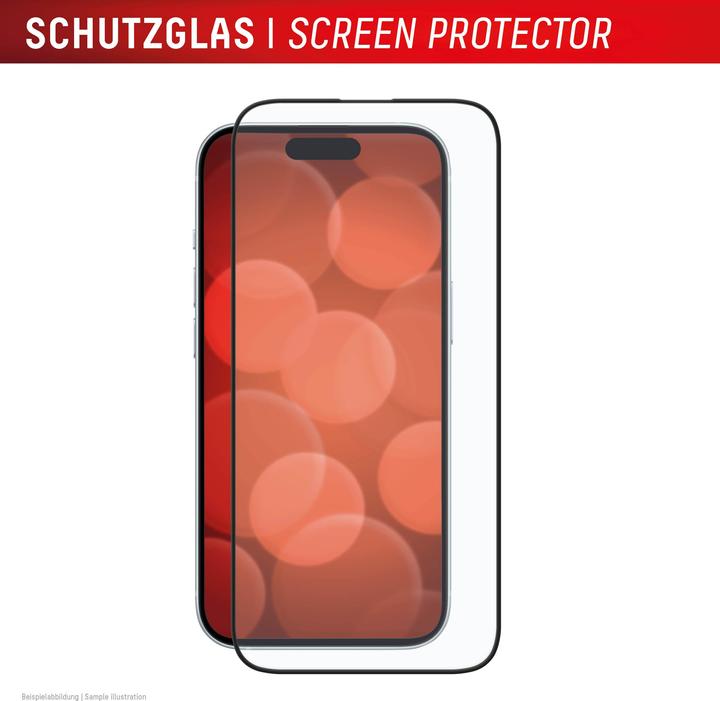 Productafbeelding Displex Premium glas, volledig gepantserd glas (1 Stuk, Apple iPhone 16 Plus)