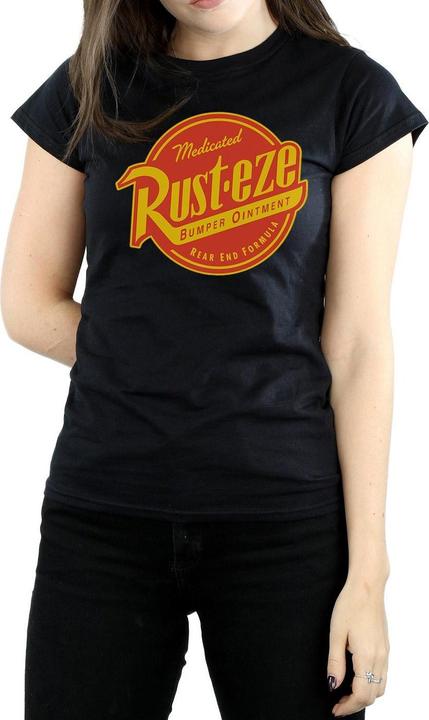 Image du produit Cars T-shirt en coton avec logo Rust-Eze Femme/Ladies (M)