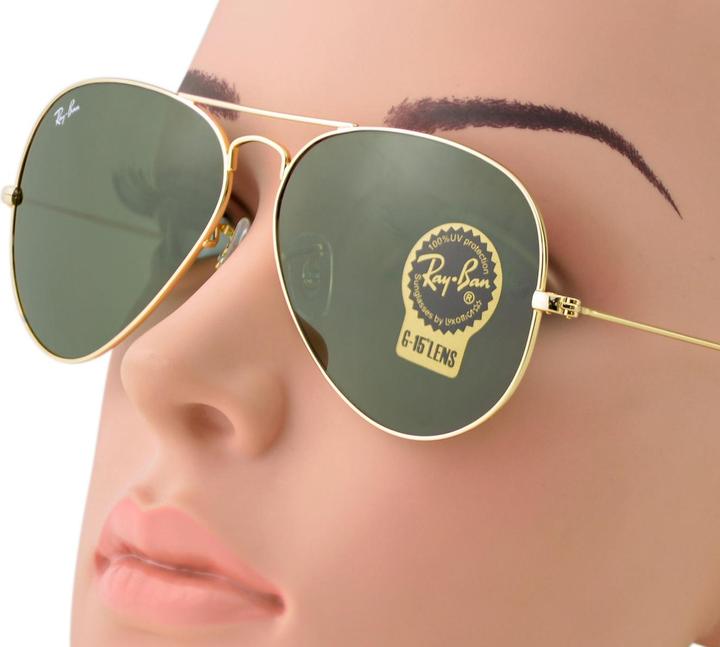 Actual product image Ray Ban Aviator Gradient