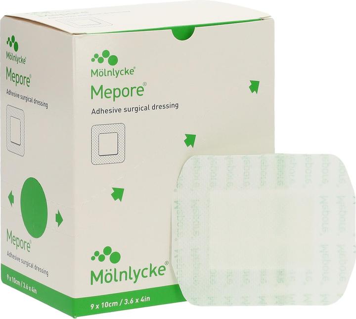 Immagine prodotto Mepore Wundverband 10x9cm Wundkissen 6x5cm (50 x)