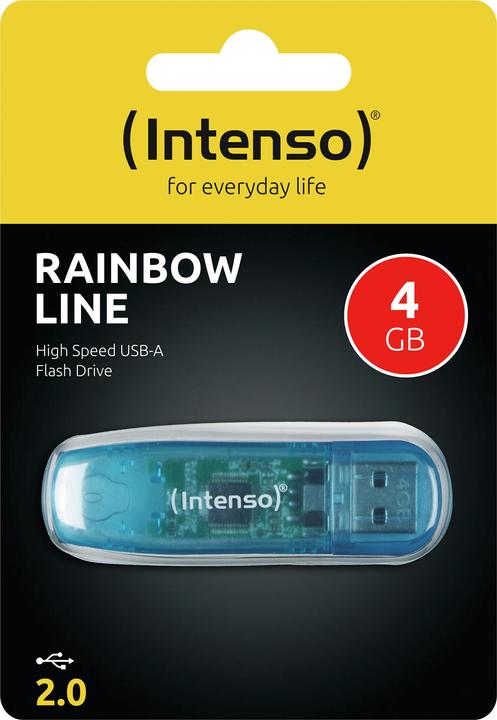 Produktbild Intenso Rainbow Line (4 GB, USB-A)