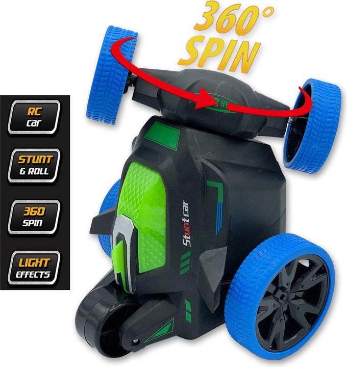 Image du produit Gear2play RC Stunt & Roll Voiture Pilotable Bleu