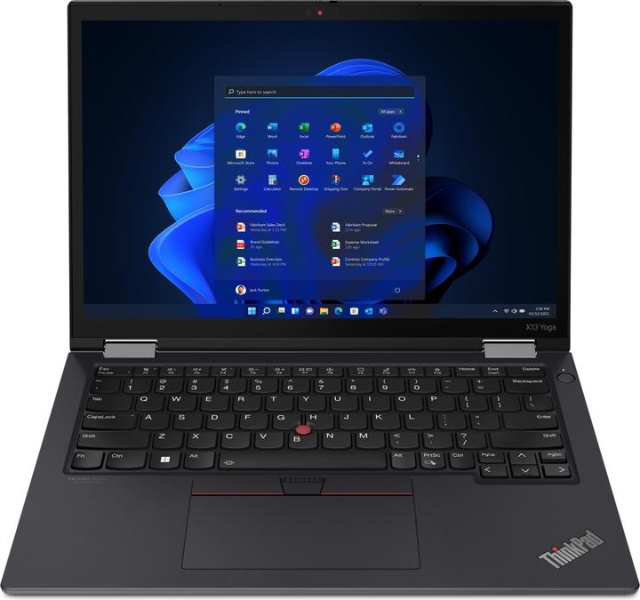 Lenovo ThinkPad X13 Yoga G3 (13.30", Intel Core i5-1235U, 8 GB, 256 GB, DE)