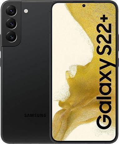 Produktbild Re!commerce Galaxy S22+ 5G (dual sim) (256 GB, Schwarz, 6.60", 50 Mpx, Dual SIM, C / Gut)
