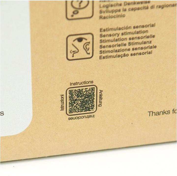 Actual product image Bim-Ba Sensory Geo String Shapes - Sensory Geo String Shapes.shop® Natural (Multilingual)
