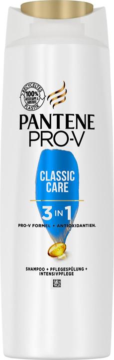 Image du produit Pantene Soins classiques 3en1 (250 ml, Shampoing liquide)
